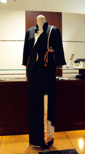 黒留袖ドレス＆ジャケットwith_リボン