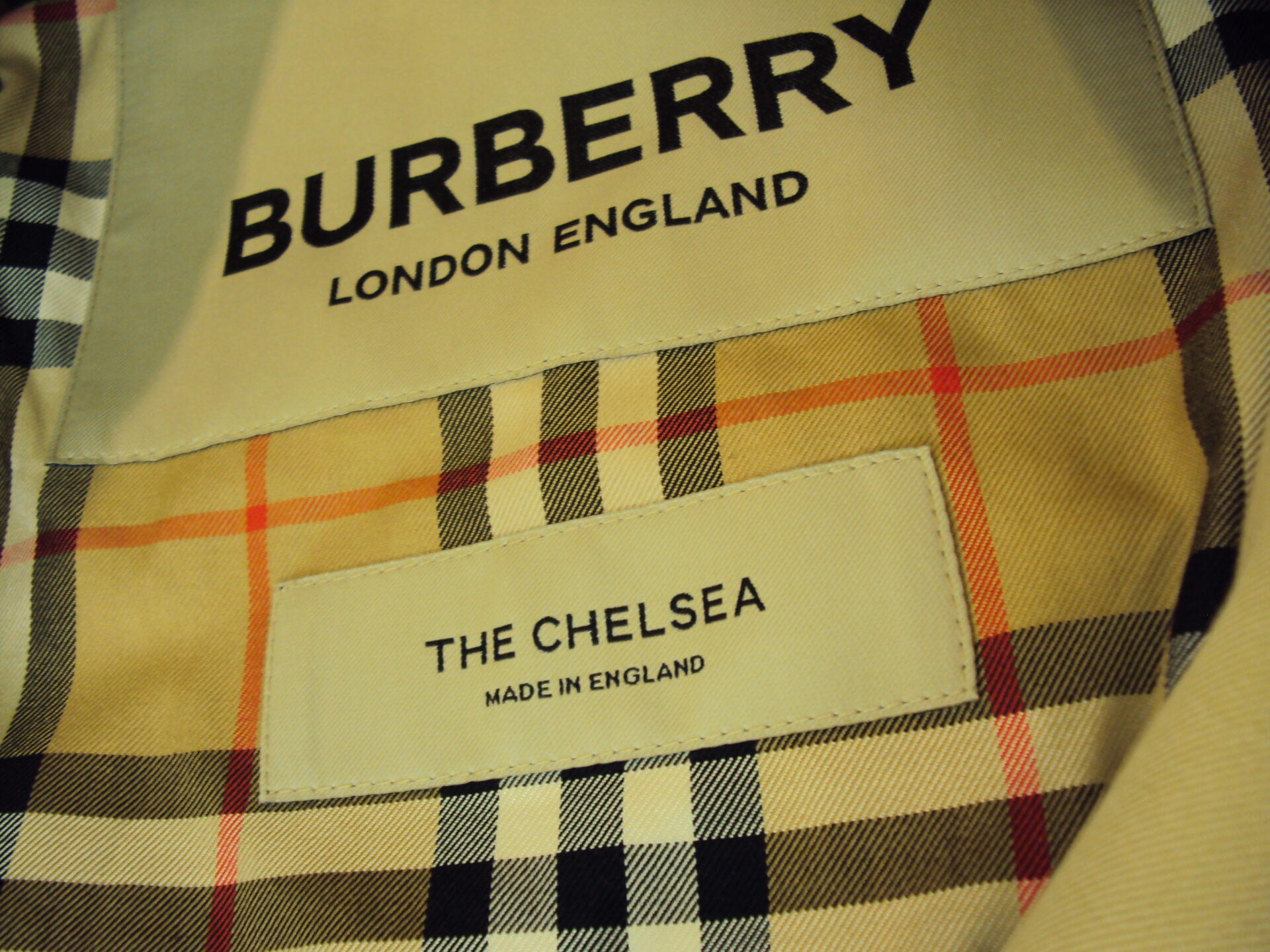 バーバリートレンチコート　肩幅出し　脇出し　MAX手段　脇アームホール出し！マチ入れ　チェルシー　バーバリー　BURBERRY　CHELSEA