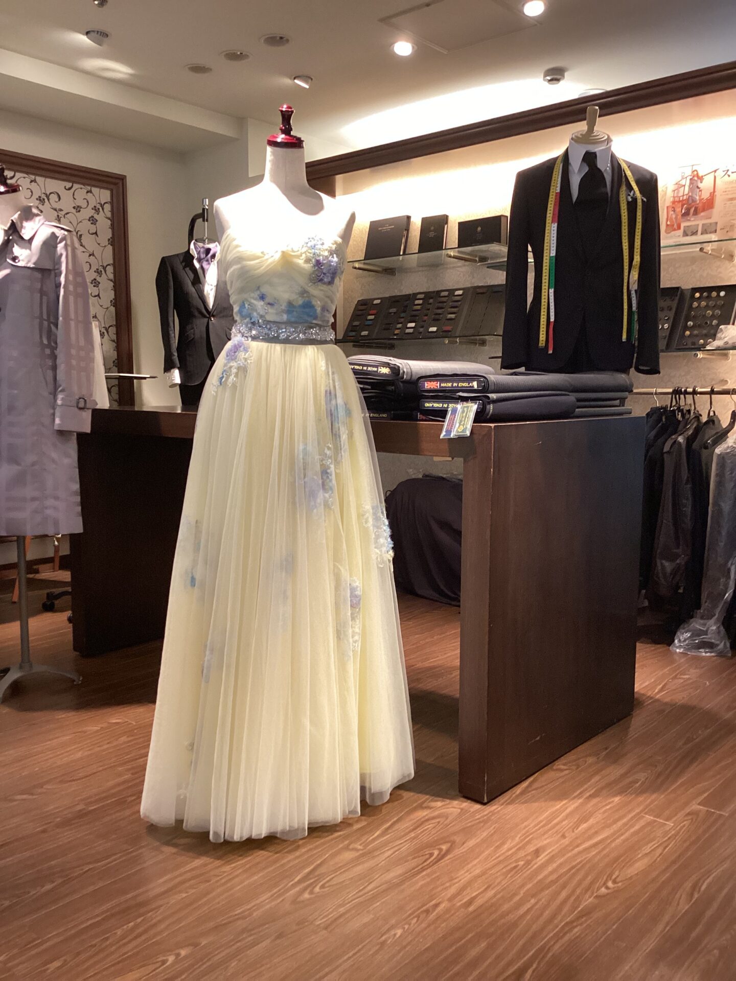 カラードレス 着丈 サイズ 身幅 リフォーム調整 ウエディング ダンス フォーマルドレス パーティ 二次会ドレス